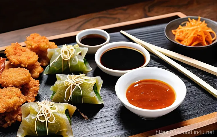 한식 튀김요리 만들기 - **A Vibrant Assortment of Crispy Twigim:**
    "A mouth-watering, high-angle shot of a beautifully p...