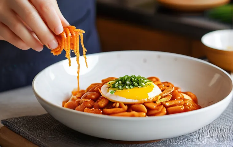 한식 가정간편식 추천 - **Prompt:** A close-up, high-angle shot of a gourmet-elevated Korean Bulgogi ready-made meal. The th...
