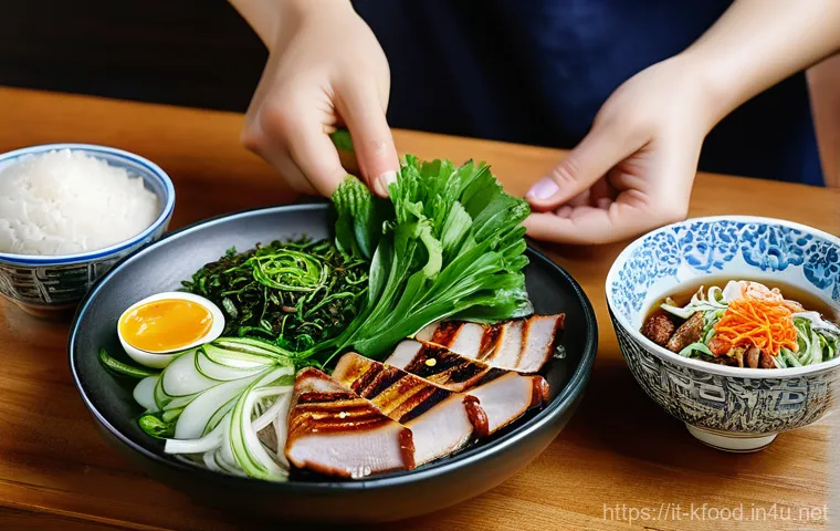 한식 소스 제품 리뷰 - **Doenjang:** A rustic, earthenware pot of Doenjang-jjigae (Korean soybean paste stew) simmering gen...