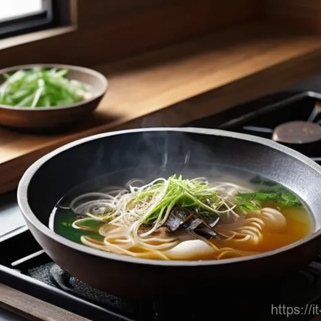 한식 육수 만들기 - **Prompt 1: The Heart of Korean Broth Tradition**
    "A cozy, sunlit Italian kitchen with rustic wo...