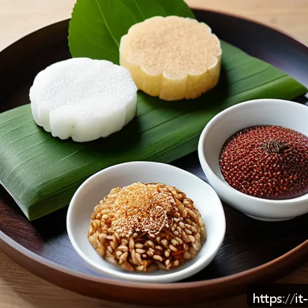한식 디저트 종류 및 레시피 - A beautifully arranged traditional Korean rice cake (tteok) platter displayed on a rustic wooden tab...